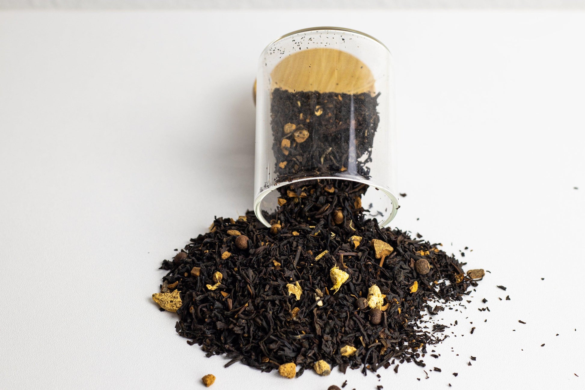 Autumn Spice Tea | Warm & Cozy Fall Tea Autumn Spice Tea | Warm & Cozy Fall Tea Autumn Spice artisan tea blend black tea antioxidant cinnamon clove vanilla bean orange allspice loose leaf tea caffeinated small batch tea handcrafted herbalism fall thanksgiving tea gift tea hostess party set whole leaf tea wellness blend holistic