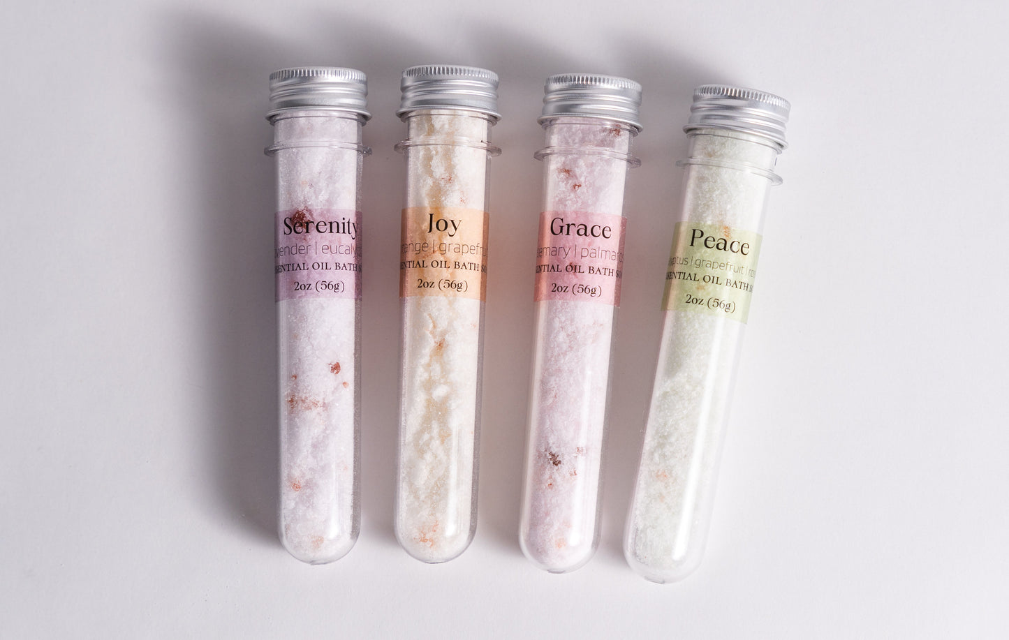 Bath Soak Tube, 2oz | Essential Oil Bath Salt