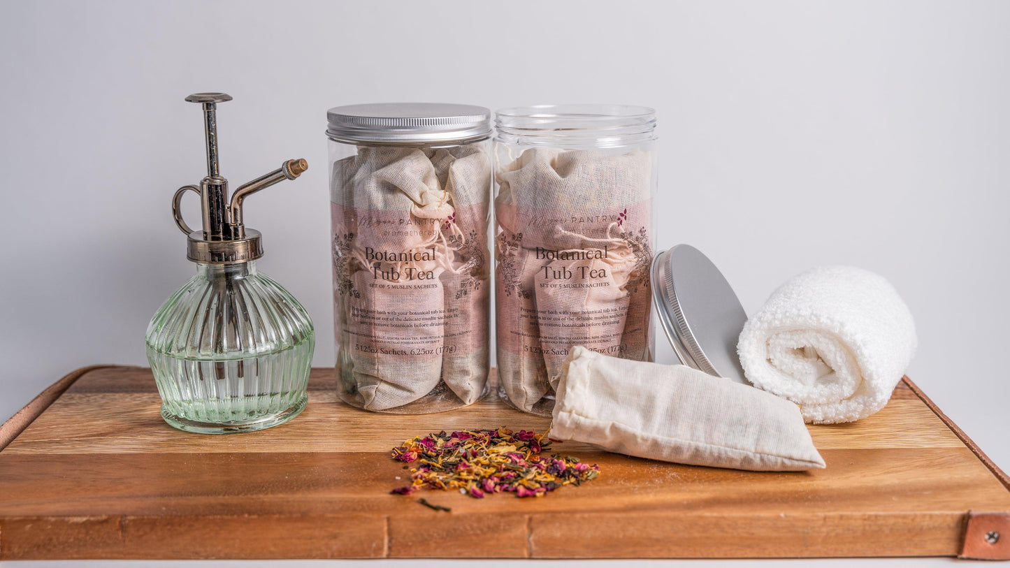 Botanical Tub Tea | 5 Muslin Sachets