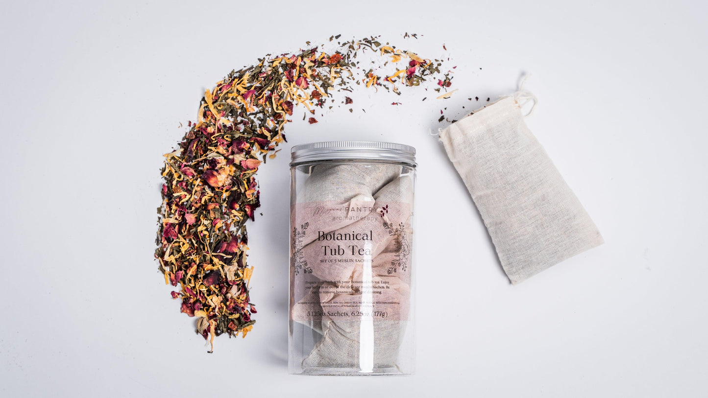 Botanical Tub Tea | 5 Muslin Sachets