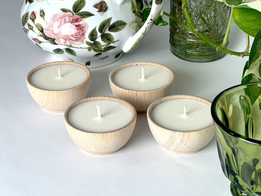 Citronella Tea Lights - Essential Oil Candles