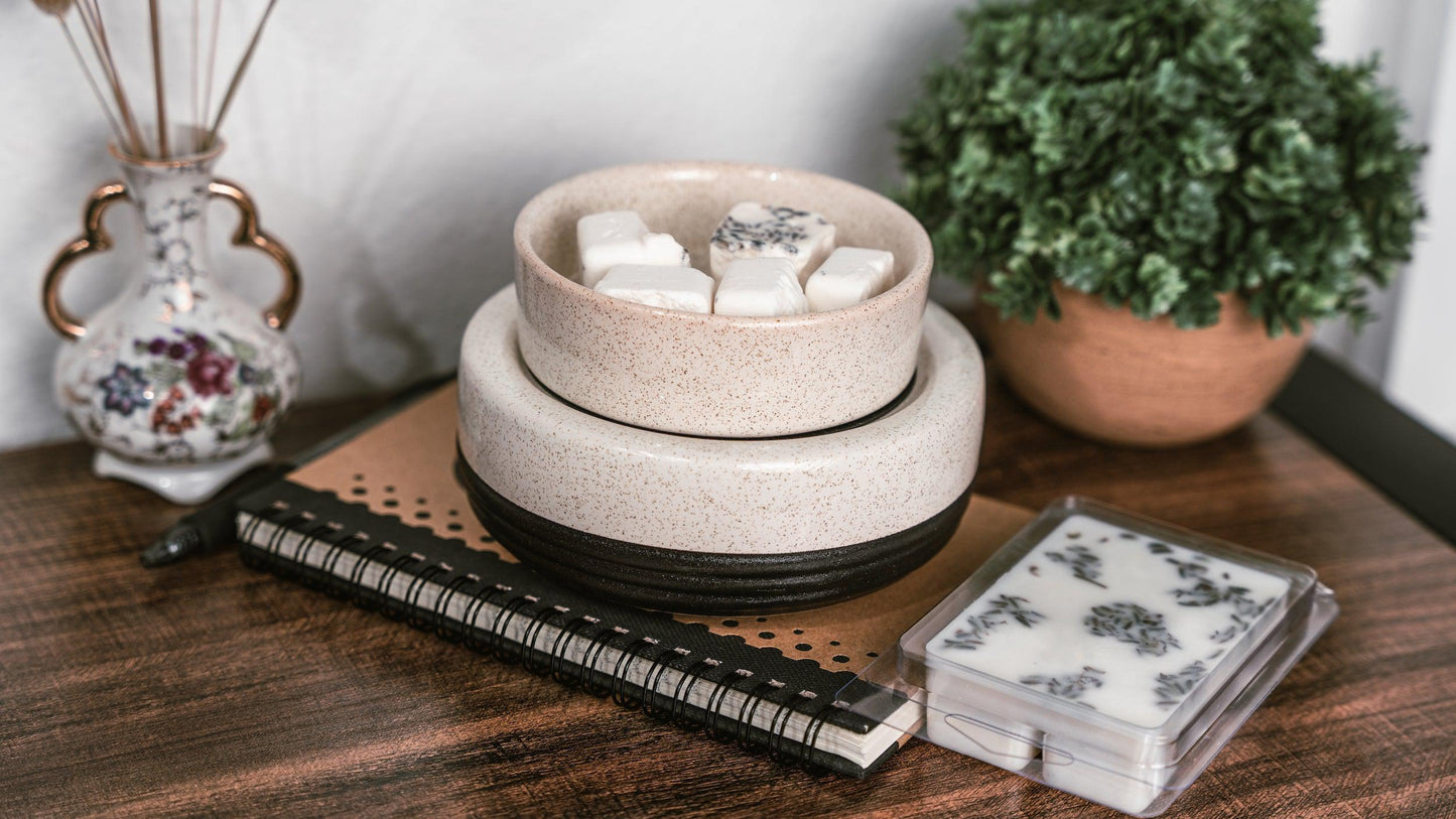 Speckled Wax Melter + Candle Warmer