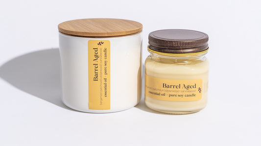 Barrel Aged Essential Oil Candle | 6oz and 16oz