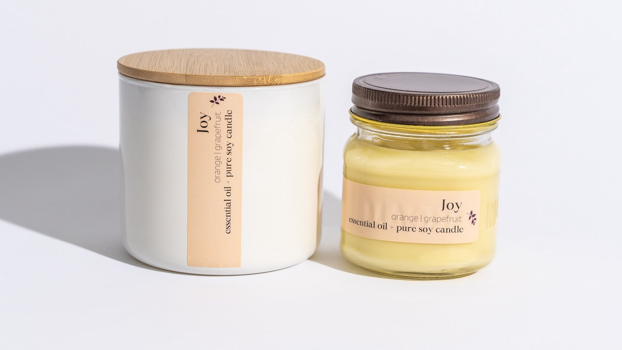 Joy Essential Oil Candle | 6oz and 16oz