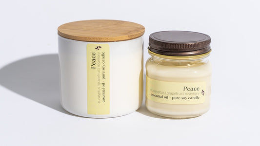 Peace Essential Oil Candle | 6oz and 16oz