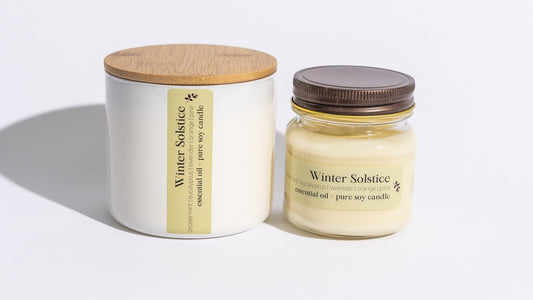 Winter Solstice Essential Oil Candle | 6oz and 16oz