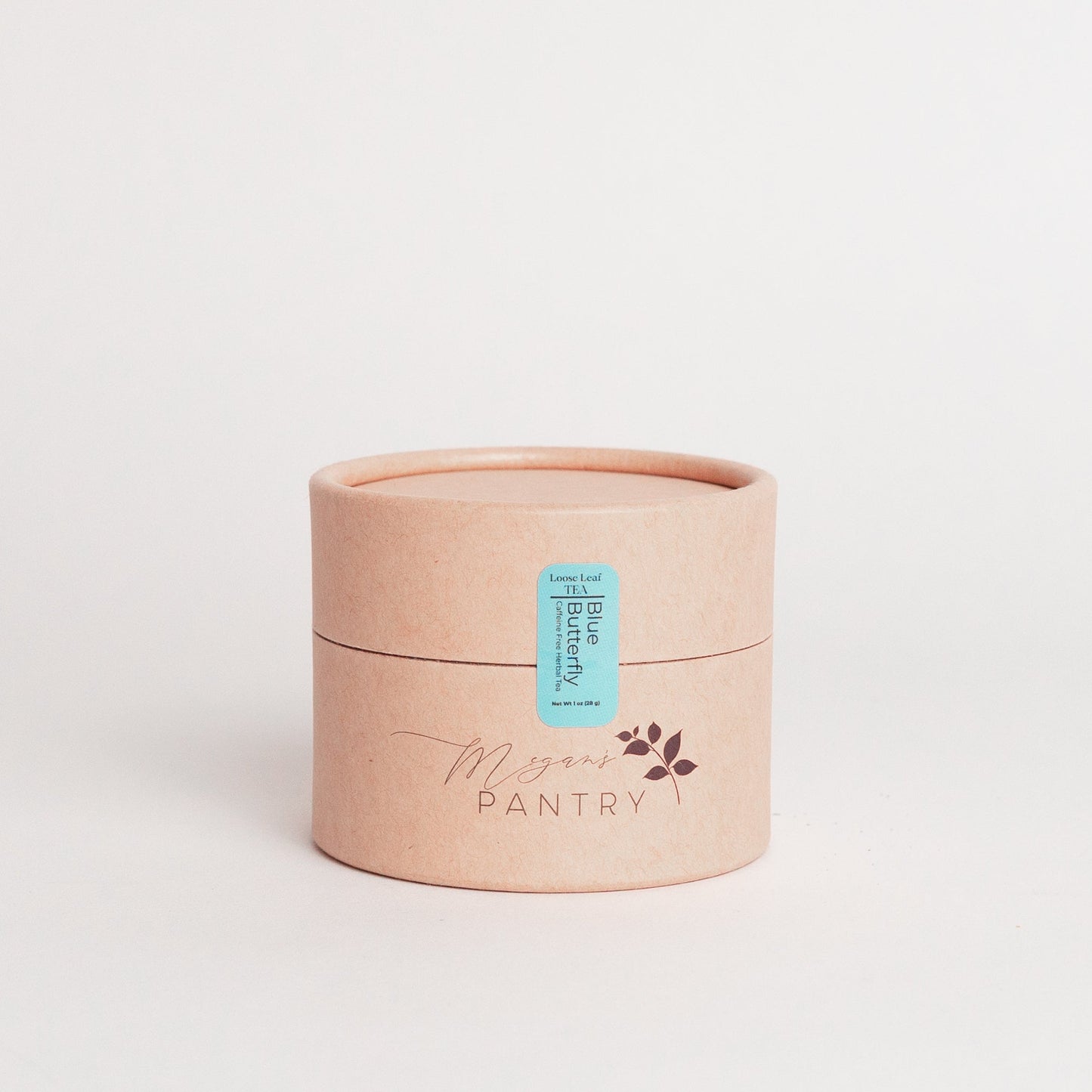 Megan’s Pantry Blue Butterfly Herbal Tea – a caffeine-free blend of butterfly pea flower, lemon balm, lavender, and coconut that brews a vibrant blue cup