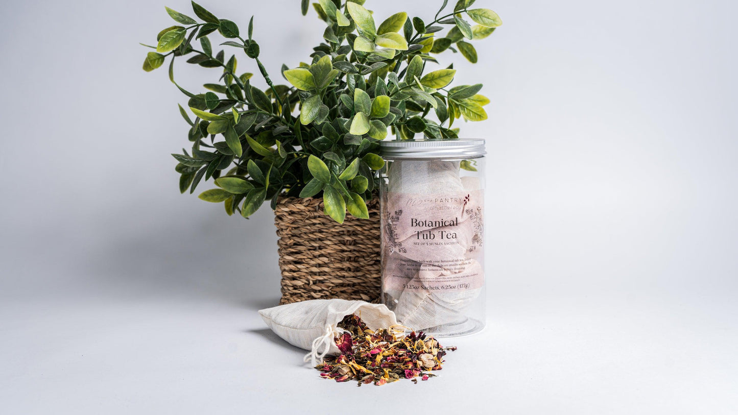 Botanical Tub Tea | 5 Muslin Sachets