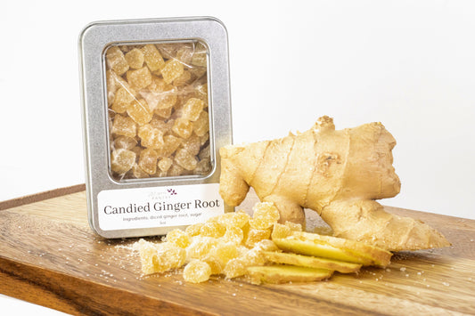 Candied Ginger Root, 5oz | Sulfite Free