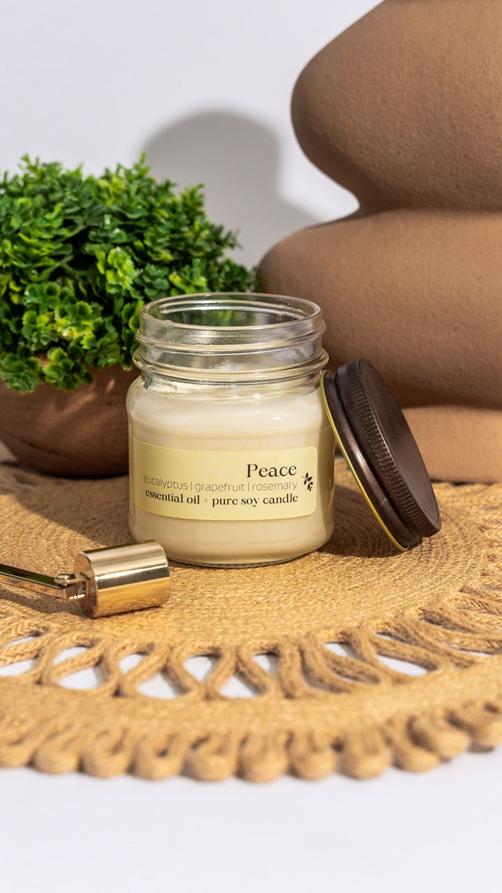 Peace Essential Oil Candle | 6oz and 16oz