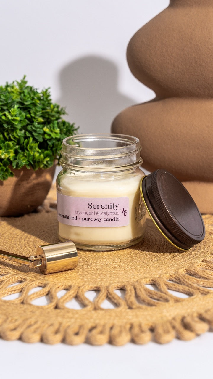 Serenity Essential Oil Candle | 6oz and 16oz