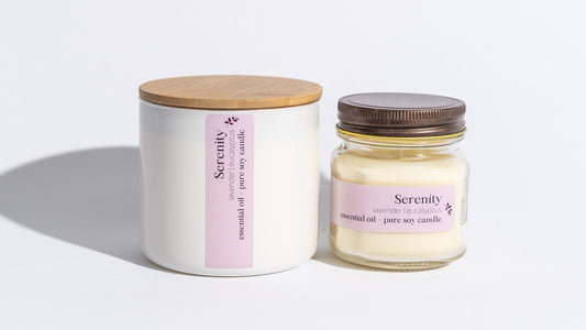 Serenity Essential Oil Candle | 6oz and 16oz
